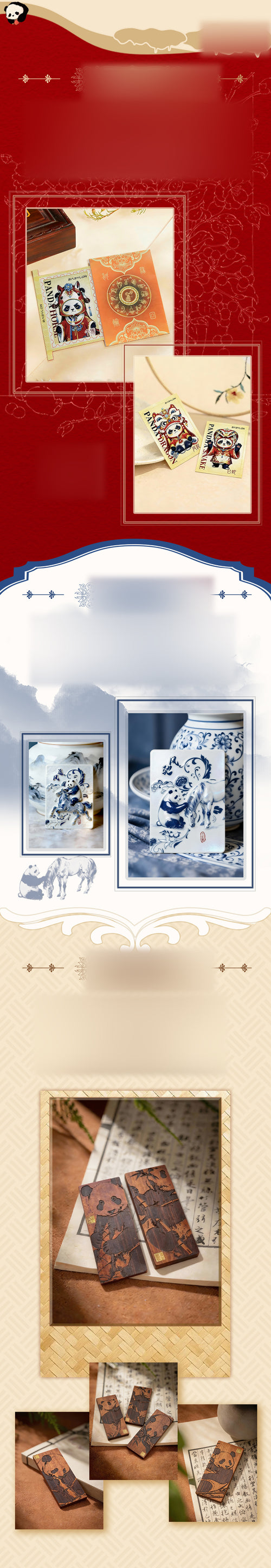 Babylon Panda Series Collectible Cards